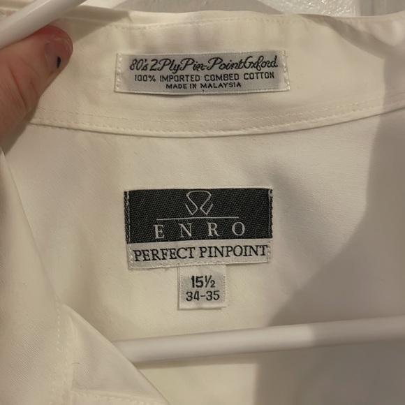 White Button Down Dress shirt - Picture 2 of 2